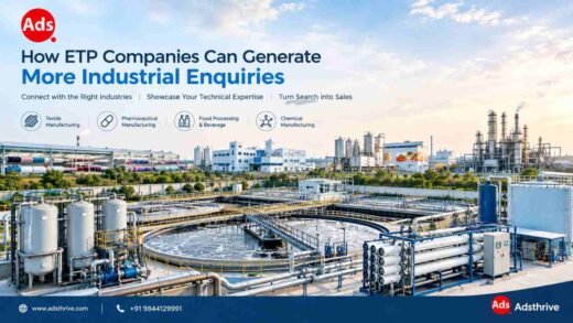 Modern industrial ETP facility serving multiple manufacturing industries including textile, pharmaceutical, food and chemical companies.
