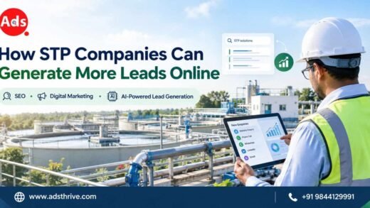 How STP companies can generate more leads online through SEO, digital marketing and AI-powered lead generation.