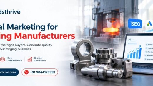 Engineer monitoring a hot forging process on an industrial press