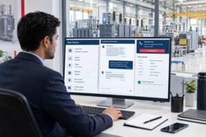 AI-assisted qualification of a transformer sales enquiry