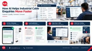 AI helping industrial cable manufacturers qualify enquiries and speed up customer follow-up