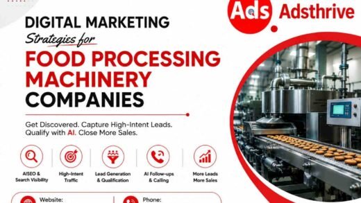 Digital marketing strategies for food processing machinery companies