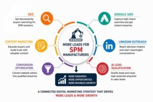 Digital marketing strategies helping SPM manufacturers attract qualified B2B leads