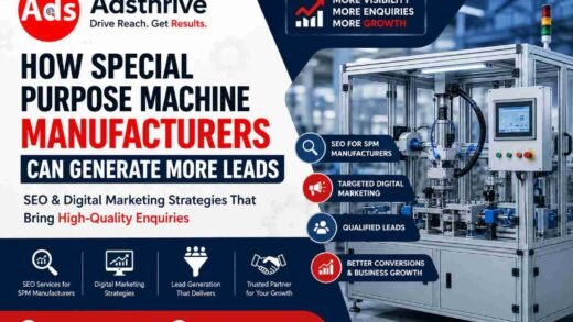 Special purpose machine manufacturers using digital marketing and SEO to generate more leads
