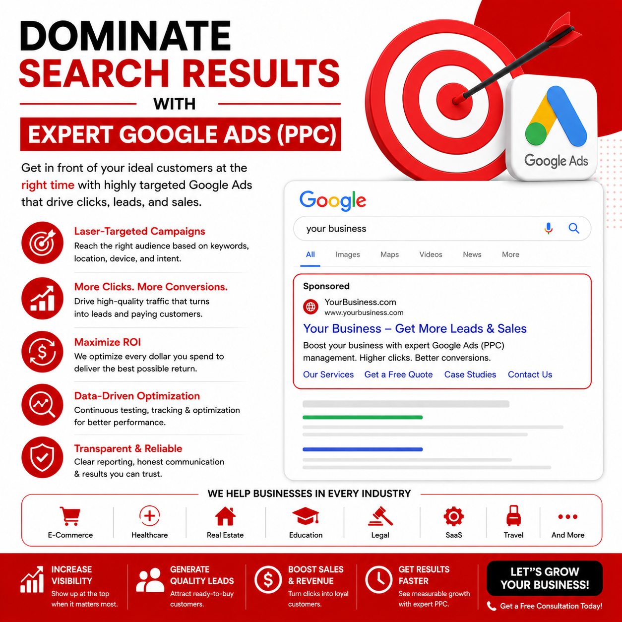 Google Ads (PPC) Vector Graphics